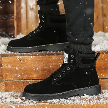 Mens Snow Ankle Winter Martin Boots